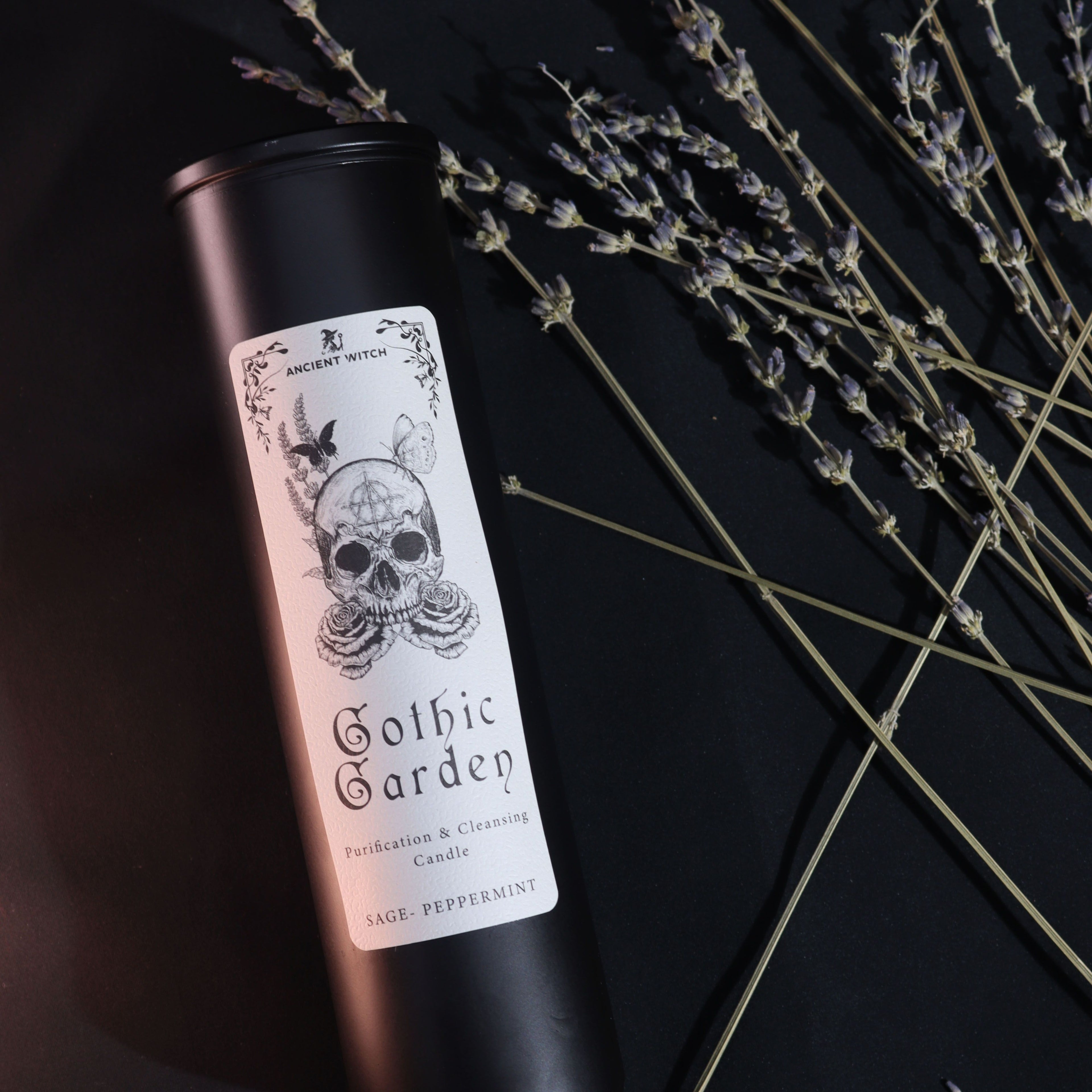 Ancient Witch Purification Candles - Gothic Garden