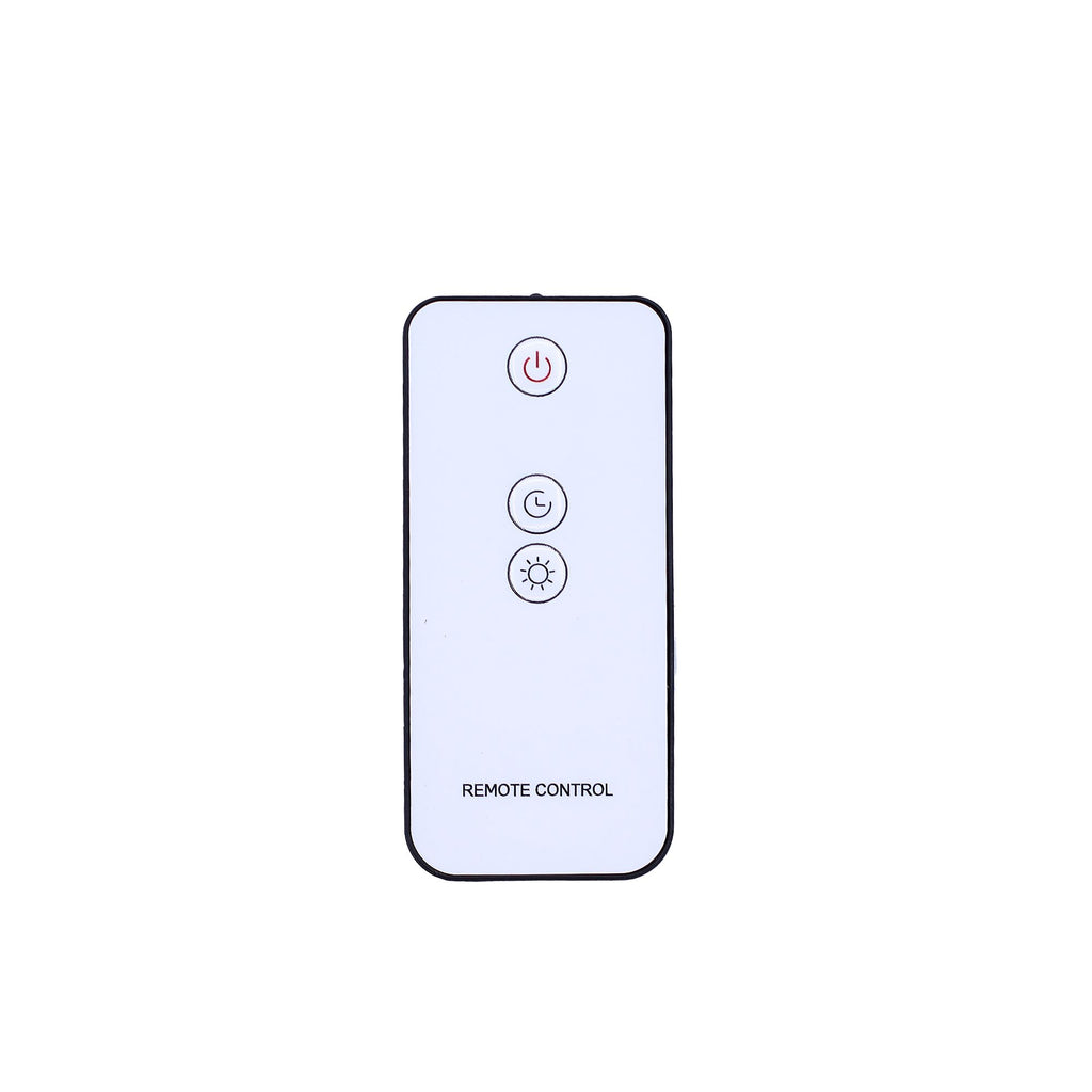 Salt Stone Flame Effect Aroma Diffuser  - White USB - Colour Change and Timer