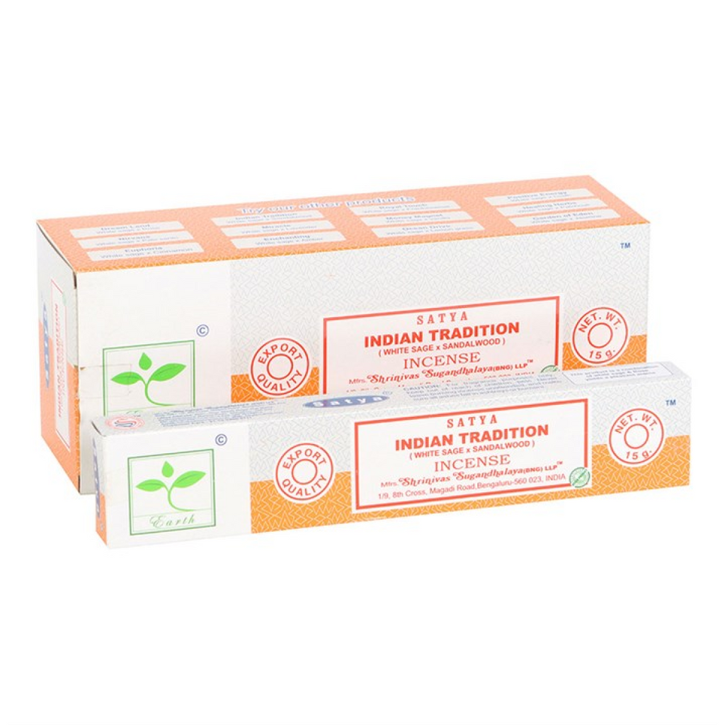 Set of 6 Earth Satya Indian Tradition Incense