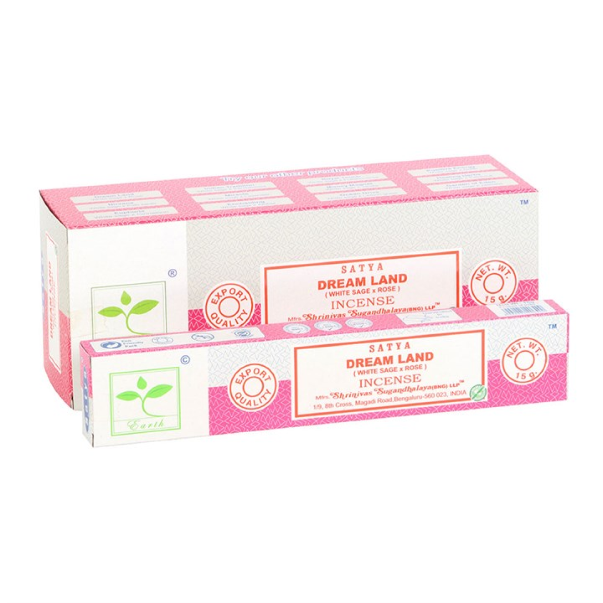Set of 6 Earth Satya Dream Land Incense