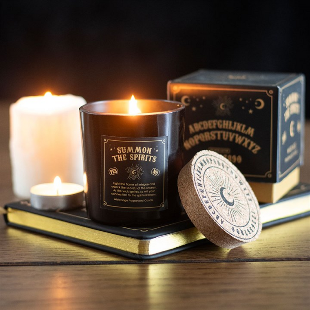 Summon the Spirits Talking Board White Sage Candle